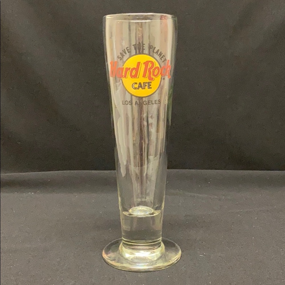 Hard Rock Cafe Pilsner Glass